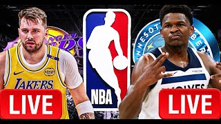 **LIVE** Los Angeles Lakers vs Minnesota Timberwolves NBA Basketball Game