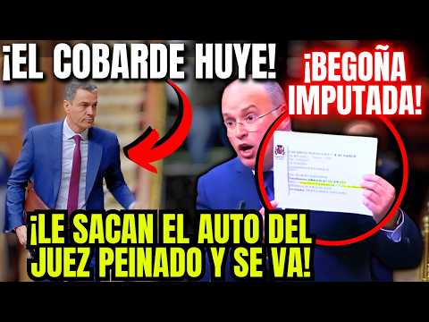 👉 SÁNCHEZ HUYE como una RATA 💥¡CUANDO LE SACAN EL DOCUMENTO JUDICIAL CON BEGOÑA GÓMEZ IMPUTADA!💥