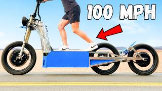 I built the Worlds FASTEST electric scooter