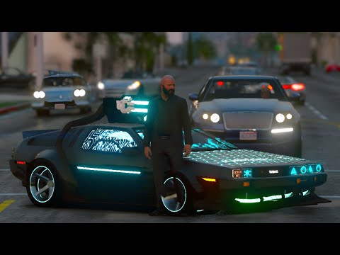 Cyberpunk 2077 Car Mod in GTA V: 8K Graphics Gameplay