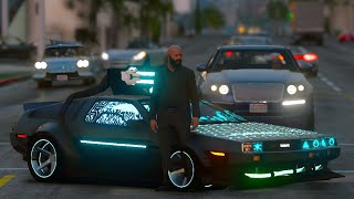 Cyberpunk 2077 Car Mod in GTA V: 8K Graphics Gameplay