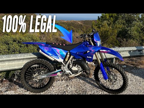 Preparando la Yamaha Yz125 para hacer Wheelies