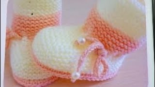 NEW KNITTING PATTERN FOR BABY BOOTIES SHOES JUTTI JURAB BUNNY AASAN TRIKA SE # 555