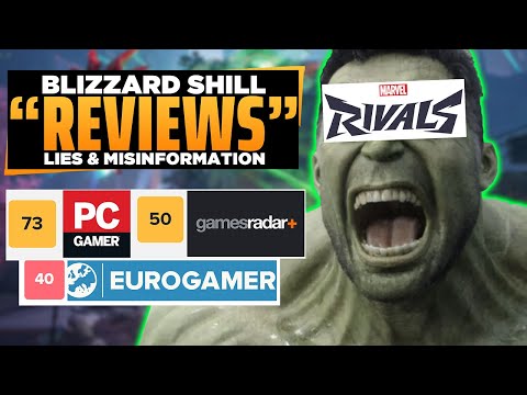 Marvel Rivals "Reviews" Openly Shill for Blizzard - Lies & Misinformation