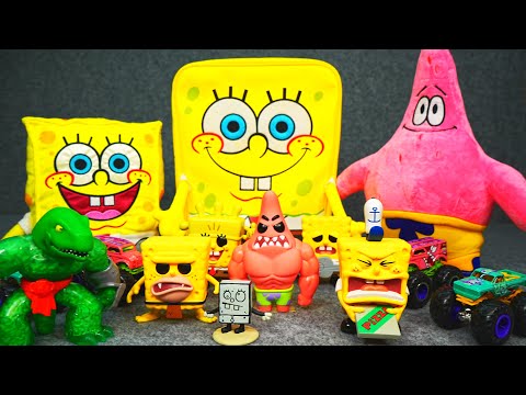 🥰Spongebob ASMR🥰Satisfying Unboxing Spongebob's Playground toy set | Review Toys