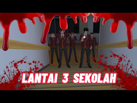 Lantai 3 Sekolah #1 || Sakura School Simulator Horor || Film Horor || Hantu || Sakura Horor