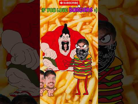 ???? Baby Mr.Beast Eaten By Nikocado Avocado ! Whopper song ? Animation #GiGi.Studios #mrbeast