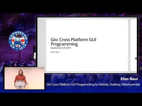 Gio Cross Platform GUI Programming for Mobile, Desktop, WebAssembly