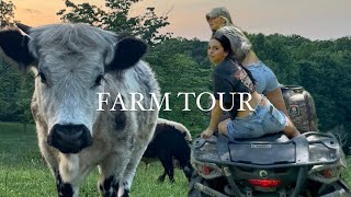 105 ACRE FARM TOUR :-)