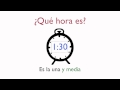 Telling Time in Spanish: A Comprehensive Guide