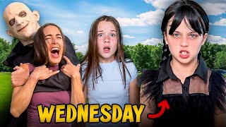 Wednesday Addams Broke Into My House ! 