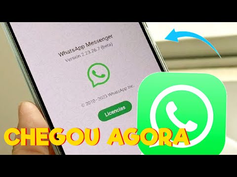 NOVA ATUALIZAÇÃO do WHATSAPP CHEGOU! Novo Recurso Disponível