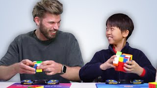 Was Challenging the FASTEST Cuber a Bad Idea? - w/ Yiheng Wang and Cubehead!