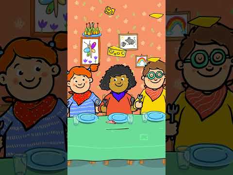 🍴 Wir haben Hunger #shorts #kinderlieder #simonesommerland