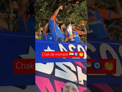 indian cricket players parade celebration ind vs sa world cup highlights 2024#viratkohli #short #yt