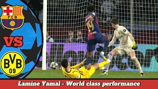Lamine Yamal vs Borussia Dortmund - UCL, Quarter finals 2025