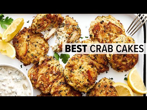 THE BEST CRAB CAKES | Protein-Packed + Easy Dinner Idea!