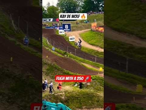 Kay de Wolf Pushing his 250 to the LIMIT 💥 / #Shorts #motocross #Supercross #MXForos #mxgp