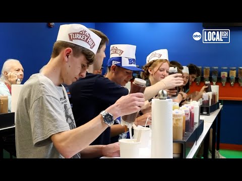 Learn how to make ice cream at the Turkey Hill Experience