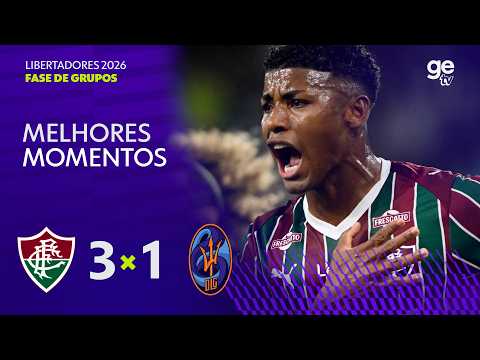 Fluminense-RJ 3 x 1 Deportivo La Guaira-VEN