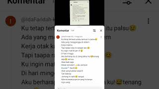 knp YouTube ku selalu sepi ya 🥲