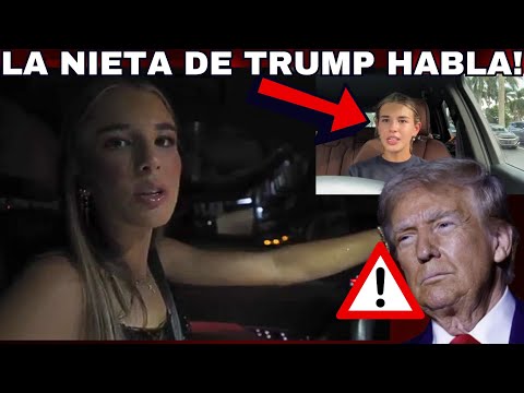 🔴LA NIETA de TRUMP "KAI TRUMP" REVELA lo que REALMENTE PIENSA de su ABUELO⛔