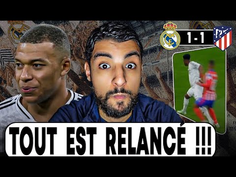 LE REAL ET L'ATLETICO PERDENT LEUR AVANCE !!! | Debrief: Real Madrid 1 vs 1 Atletico