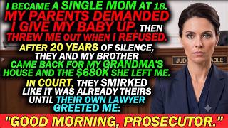 My DAD Gave Me A Choice At Christmas Dinner Give Up My Baby Or Get Disowned — 20 Years…