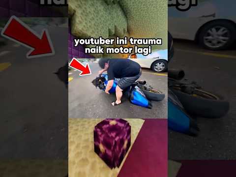 Youtuber Minecraft ini trauma naik motor lagi!!