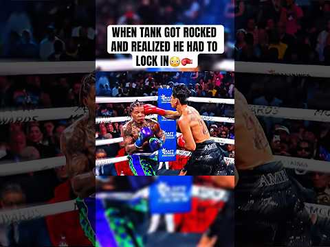 Tank Davis got ROCKED😳🥊 #boxing #gervontadavis #tankdavis #ryangarcia #knockout