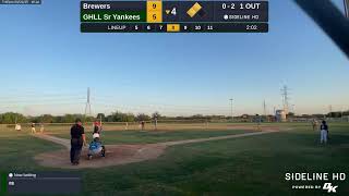 GHLL Sr Yankees vs. Brewers (2025.04.21)