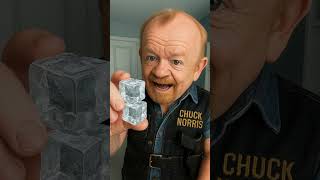 Er macht FEUER… mit ZWEI EISWÜRFELN 🧊🔥 (weil er Chuck Norris ist)