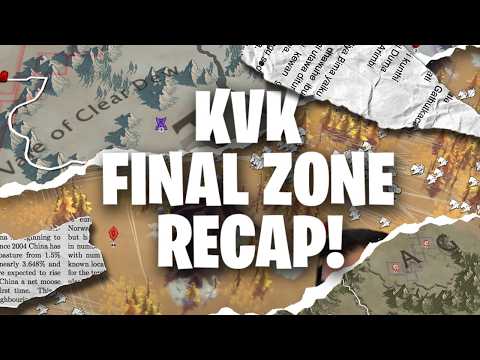 G2 KvK Final Zone Recap - Day 5! 8/10 KvKs DECIDED! | Call of Dragons