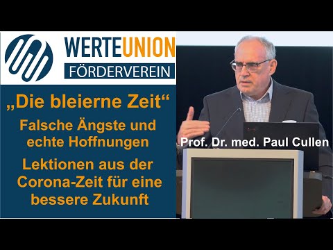 WerteUnion - Corona: Wissenschaft, (Un)Recht und Widerstand. Prof. Dr. med. Paul Cullen.