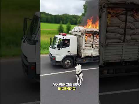 ESTE HUSKY POLICIAL SALVOU UMA VIDA DE UMA EXPLOSÃO: VOCÊ VAI DAR O LIKE?