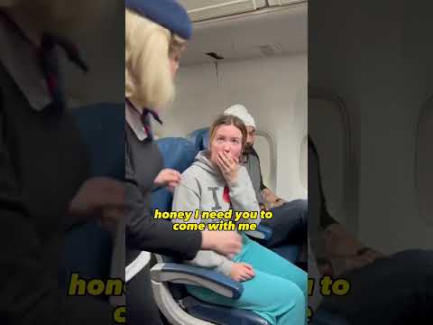 Scary moment on flight..🤨🤨🥺🧐