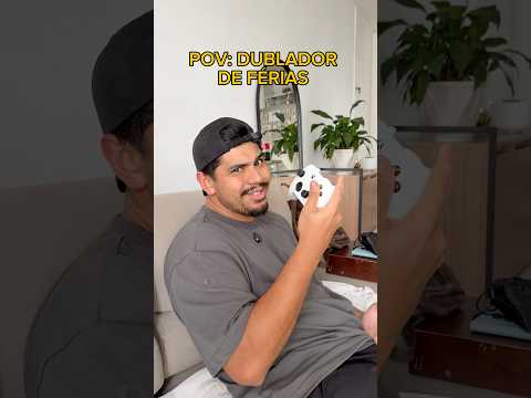 Não sufoquem o artista de férias 😂 #shortsviral #humor #dublador #dubladora #memes #dublagem