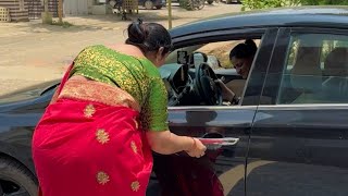कार के हैंडल पर क्यों लगाई लिपस्टिक || Hindi short film || Viral Shorts 