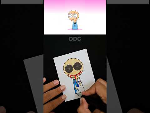 Perfect Messy Sprunki OC Ipin phase 4 Cut! | Chaos to Precision #sprunki #incredibox #art #shorts