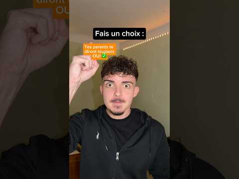 #pov : T’es parents te diront toujours OUI…✅ #yandioff #histoire