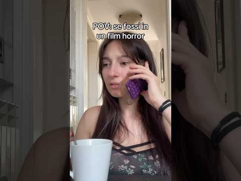 #POV SE FOSSI IN UN FILM HORROR😱 audio di: @MrCafa. (Lo rifarò meglio)