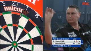 Devon Petersen gets very lucky at his 136 finish