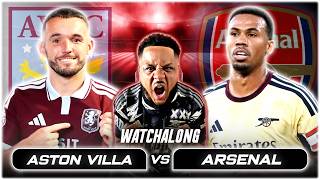 Aston Villa 0-1 Arsenal LIVE Premier League Watchalong W/ Troopz