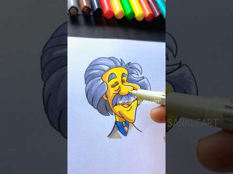 The Genius on Chill Mode / Albert Einstein coloring