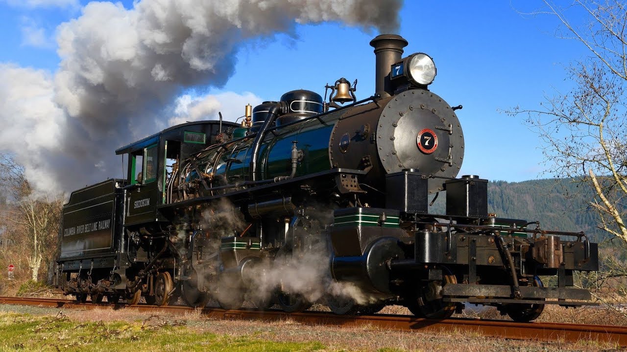 The -Skookum- Steam Locomotive Returns - CoasterFan2105