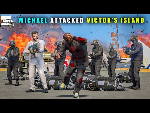 GTA 5 : FINALLY MICHAEL ATTACKED VICTOR’S SECRET ISLAND || BB GAMING