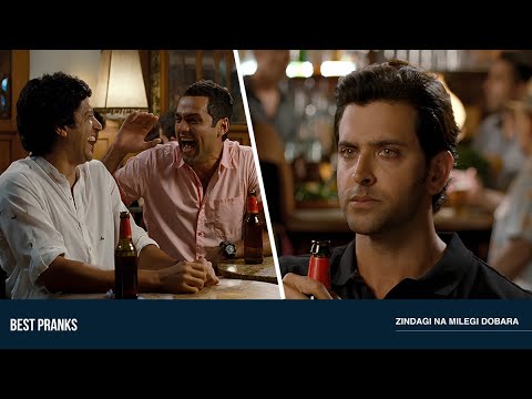 Zindagi Na Milegi Dobara | Best Pranks | Hrithik Roshan | Abhay Deol | Farhan Akhtar