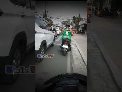 E-Bike vs Motorsiklo. Minsan Hindi maiwasan ang pag mamadali  RIDE SAFE mga manoy #ridesafe #shorts