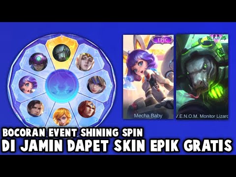 BUSET EVENT SKIN LIGHTBORN DAN EPIK GRATIS, DI JAMIN DAPET SKIN GRATIS ! BOCORAN EVENT SHINING SPIN