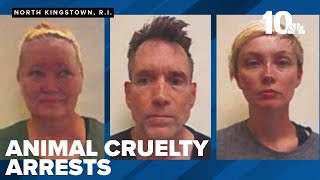 Three arrested after police find over 100 dead animals inside home